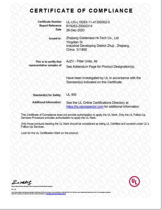 美國UL安全認(rèn)證